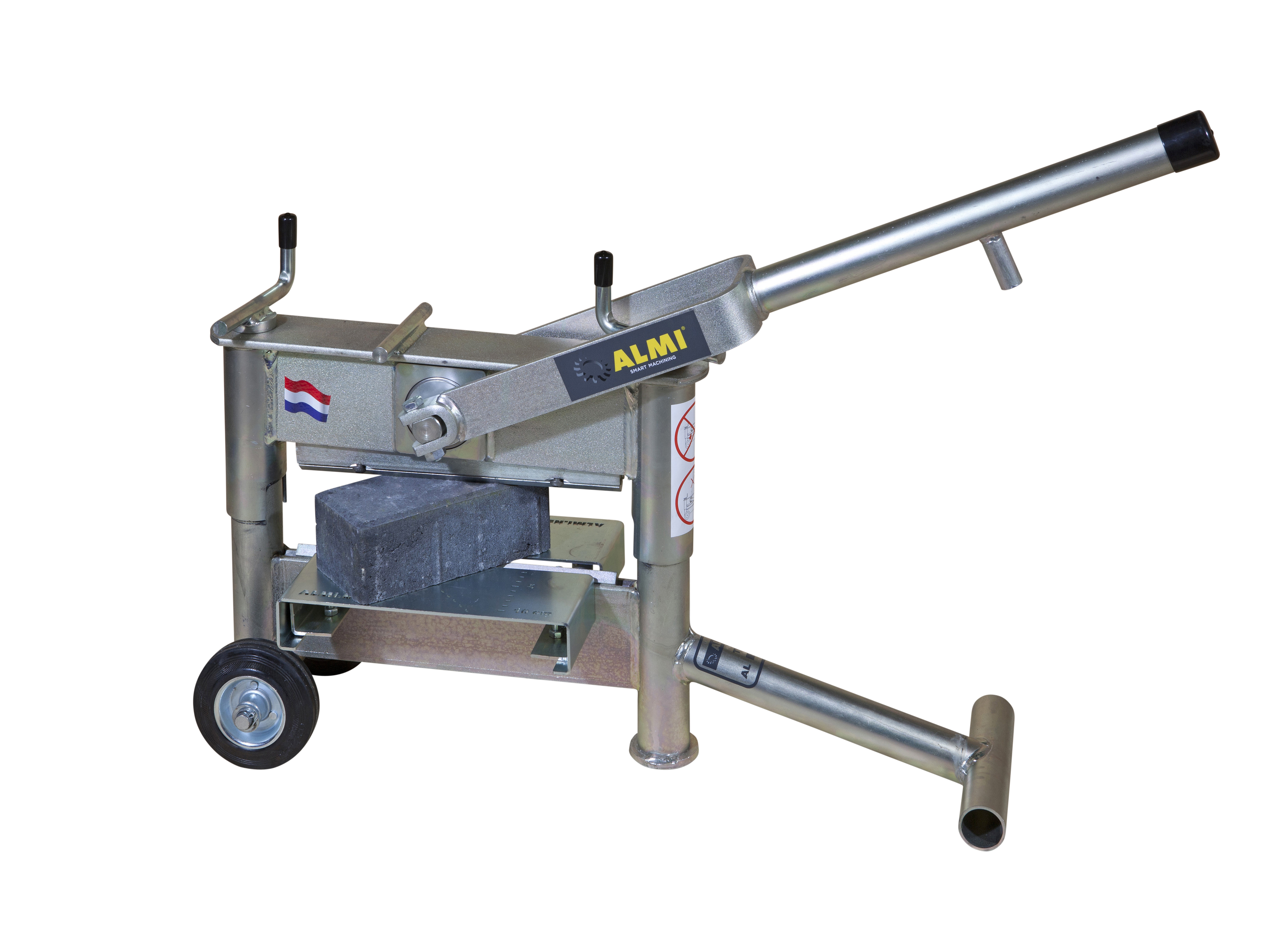 Almi A010.00027 AL33 Couteau à pierre galvanisé