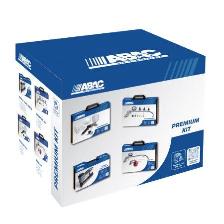 ABAC Accessoires 1129706424 Kit Premium Kit de pompe - Kit de peinture - Kit de réparation - Kit de bicyclette