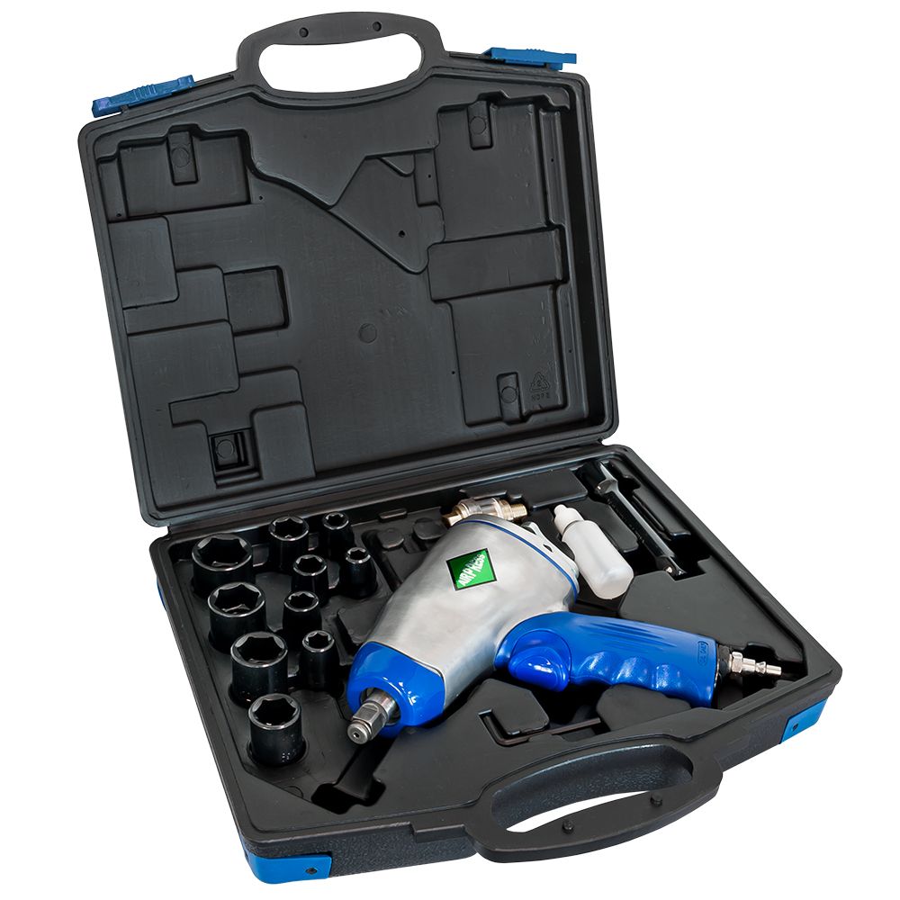 Airpress 45464 Kit de clés à chocs 1/2"353 Nm avec accessoires