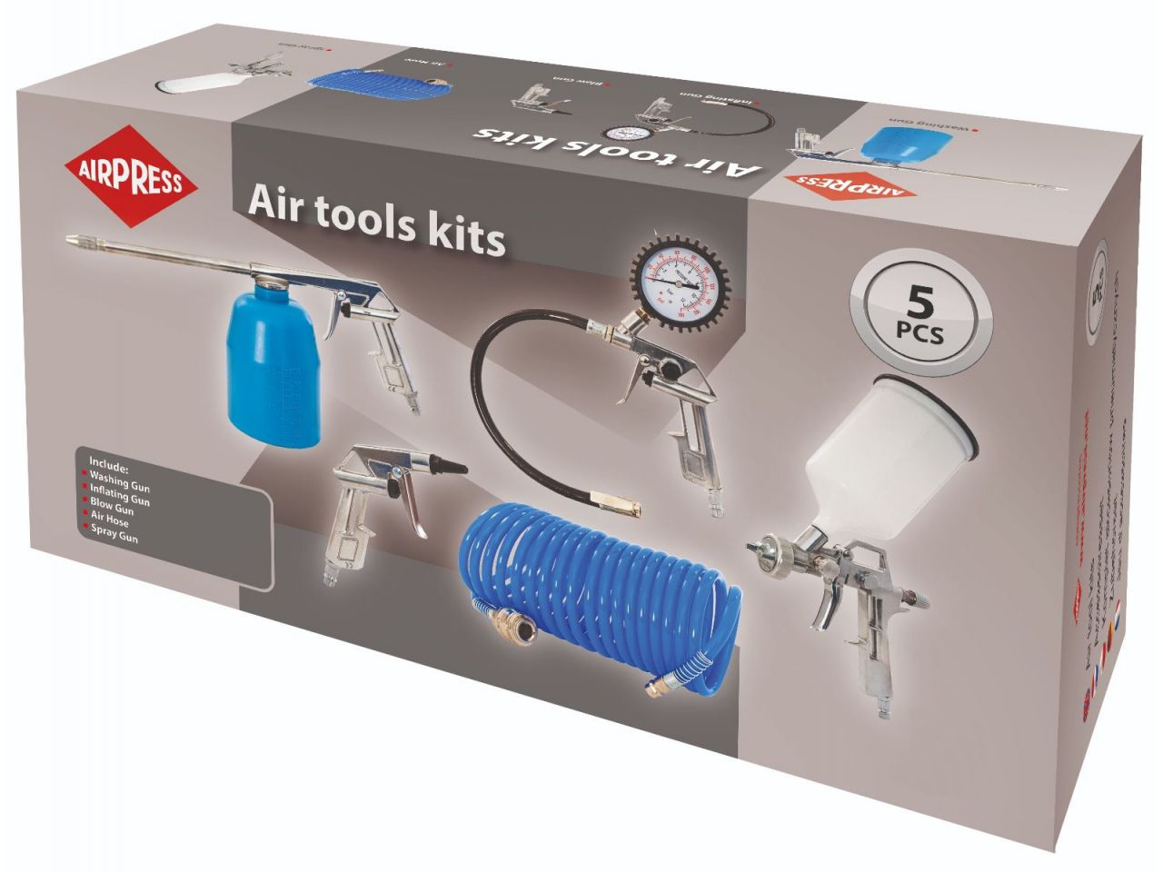 Airpress 45892 Set d'accessoires 5 pièces Orion