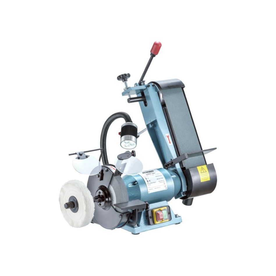 Alduro 659096 WASU 2.0 100+ Meuleuse d'établi avec dispositif de ponçage