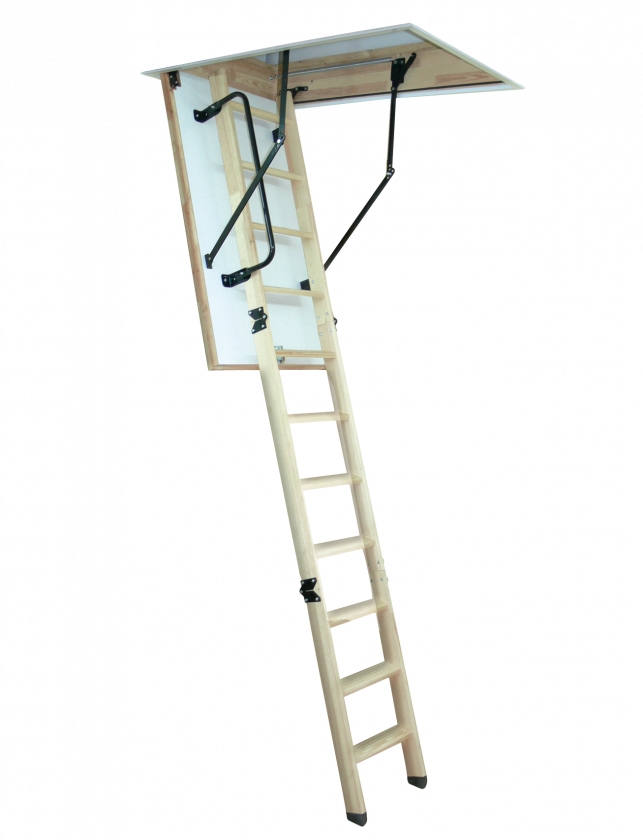 Altrex 505061 Woodytrex deluxe 3 sections échelle de grenier pliante 110 x 70
