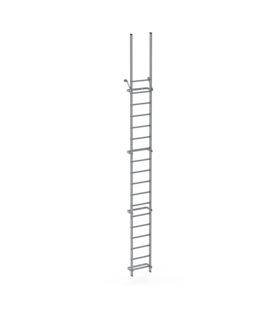 Altrex 202222 Everest Échelle de façade sans cage hauteur d'escalade 5.97-6.11