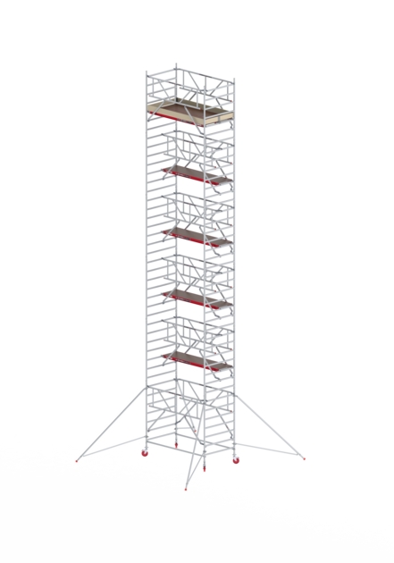 Altrex T425016 RS TOWER 42-S 13,2m hauteur de travail Bois 2.45 Safe-Quick