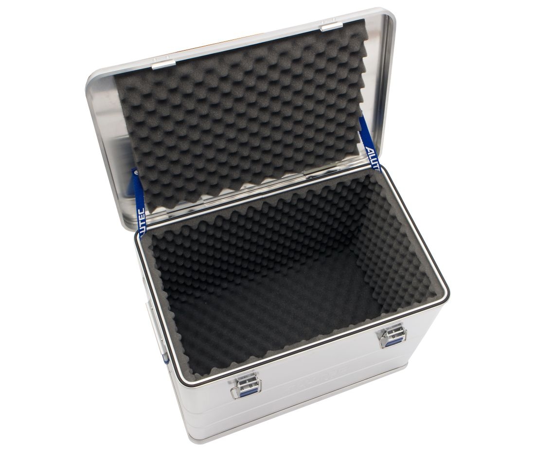 Alutec ALU12073S Boîte en aluminium COMFORT 73 avec mousse de prélèvement