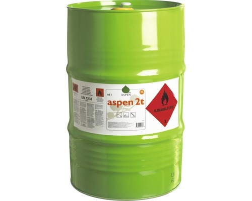 Aspen ASPEN2-60L Mélange d'essence prêt à l'emploi 60 litres pour moteurs à deux temps