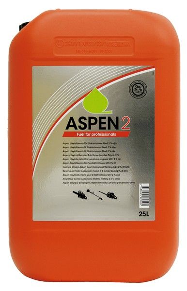 Aspen 060 Mélange d'essence prêt à l'emploi 25 litres pour moteurs à deux temps