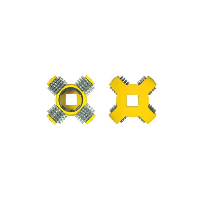 Baier 60616 Jeu de lames de rechange en forme d''étoile  comprenant une lame coulissante pour le BFF 222
