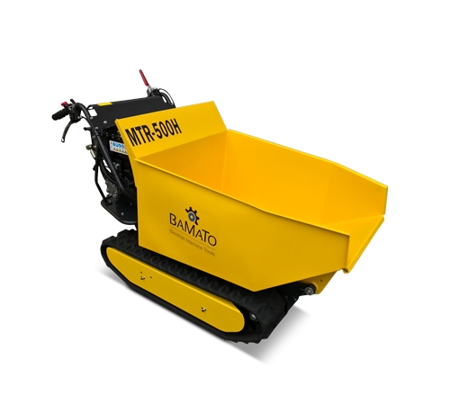 Bamato MTR-500H Mini dumper sur chenilles avec hydraulique de basculement 500 kg