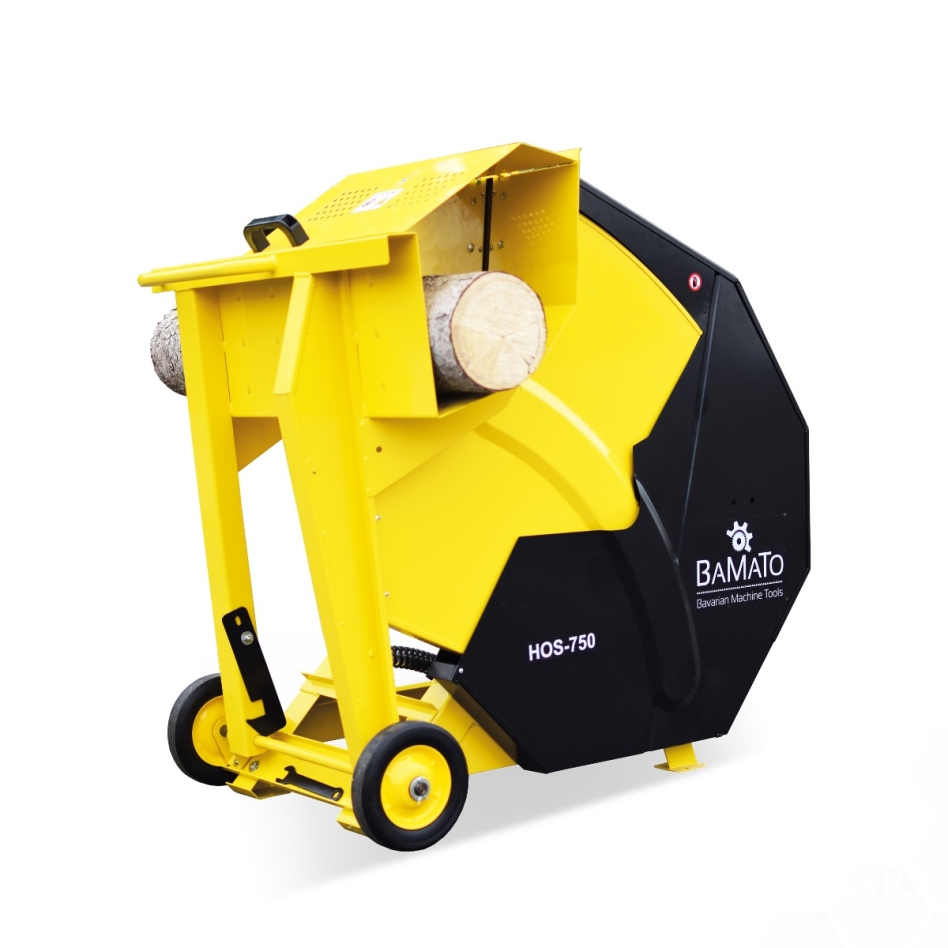 Bamato HOS-750 scie basculante pour bois de chauffage 700 mm 400 Volt