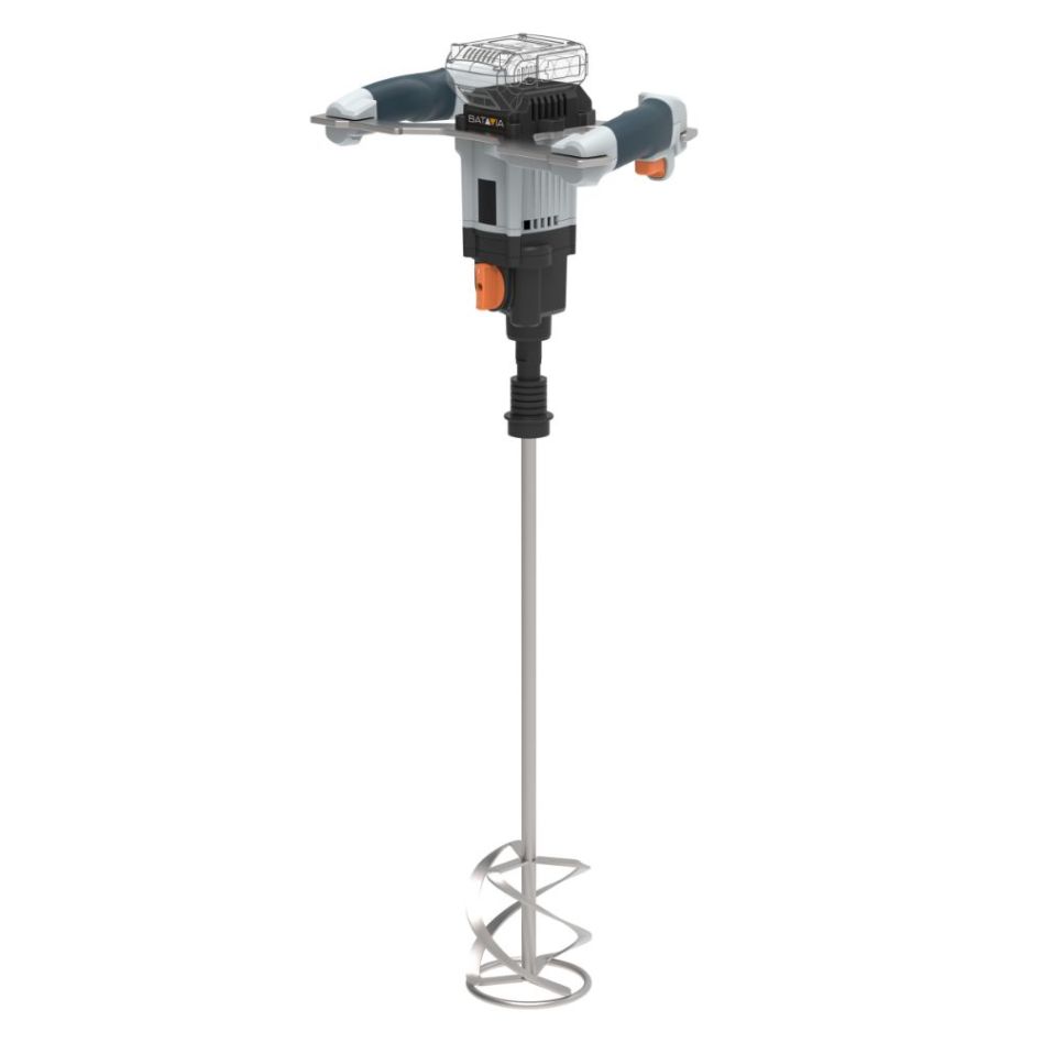 Batavia 7063459 MaxxPack 18V brushless battery mixer 120 mm excl. batterie et chargeur