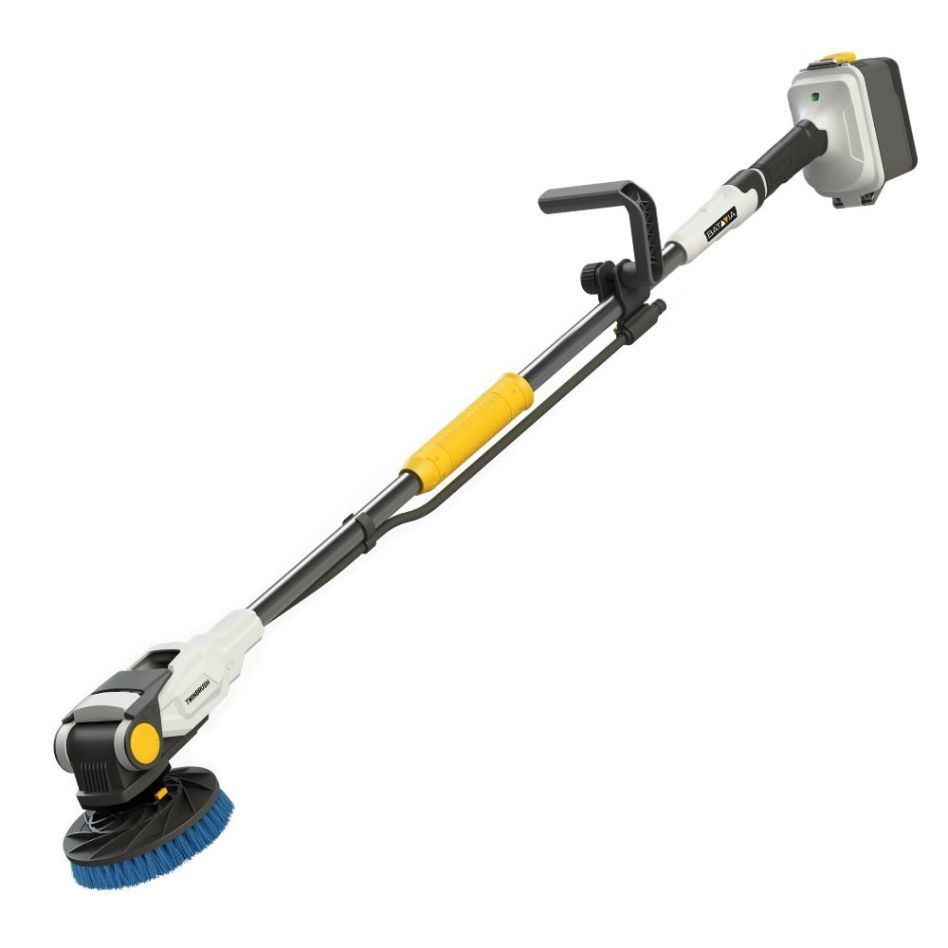 Batavia 7064170 MaxxPack 18V brushless Twin Brush Brosse de nettoyage de la batterie incl. brosse bleue excl. batterie et chargeur