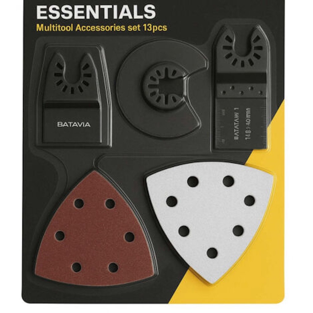Batavia 7065359 Kit d'accessoires pour outil multifonctions, 13 pi&egrave;ces