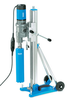 Baier 67330 BDB835 Perceuse à diamant 3000 Watt + Support de perceuse inclinable à 45 degrés