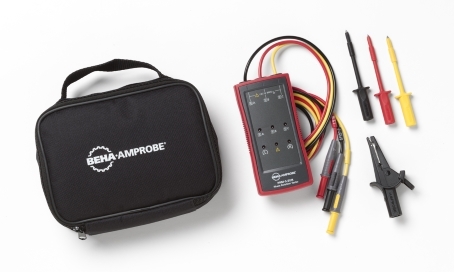 Beha-Amprobe 4375961 PRM-5-EUR Testeur de rotation de phase, y compris les câbles de test