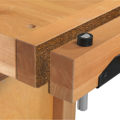 Sjöbergs SJ-33381 Protections en liège - 33381 pour les établis Nordic Plus, Hobby Plus et Junior/Senior