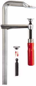 Bessey GZ12 Presse à vis tout acier 0-120 mm