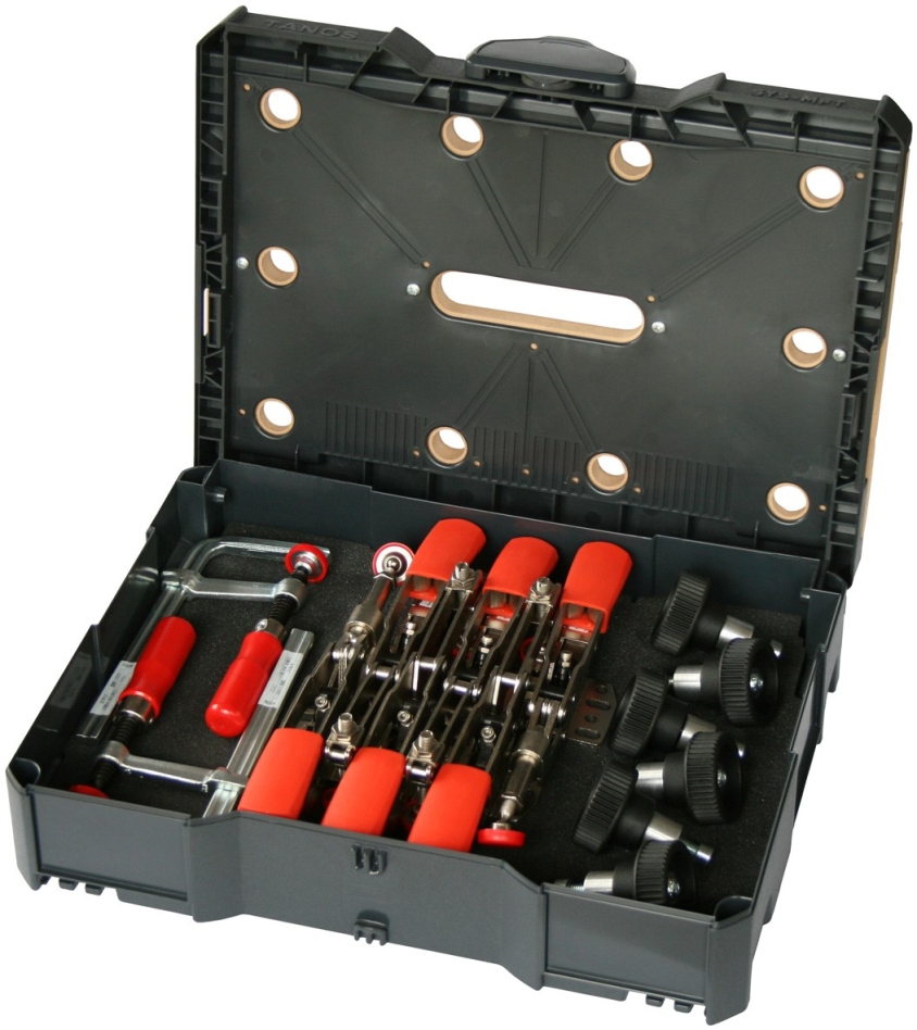 Bessey STC-S-MFT Coffret Systainer pour sauterelle et collier de serrage