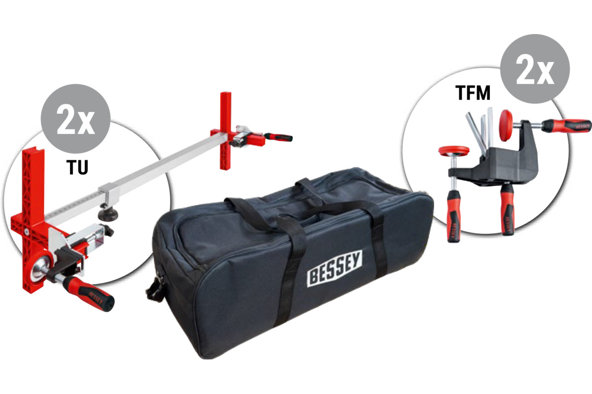 Bessey TU-TFM-BAG Kit d'assemblage du cadre de porte