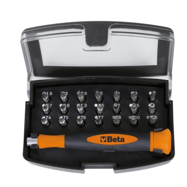 Beta 012566122 1256/C21-1 MICRO TOURNEVIS 21 BITS