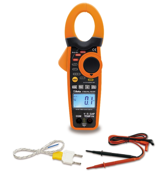 Beta 017600000 1760PA/AC-DC Multimètre numérique et pince ampèremétrique