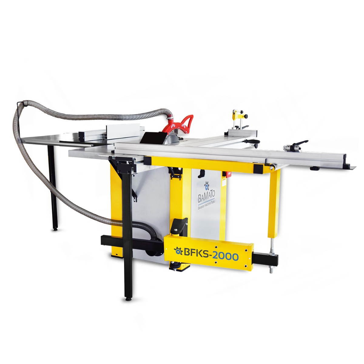 Bamato BFKS-2000 Scie de format avec unité de fermeture frontale 400 Volt