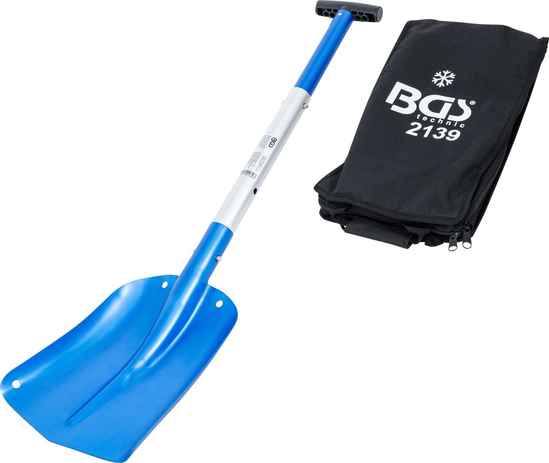 BGS 2139 Lame de déneigement en aluminium avec poignée enfichable à verrouillage rapide