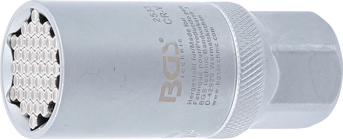 BGS 2533 Clé à tête multiple 10 mm (3/8") 9 - 21 mm