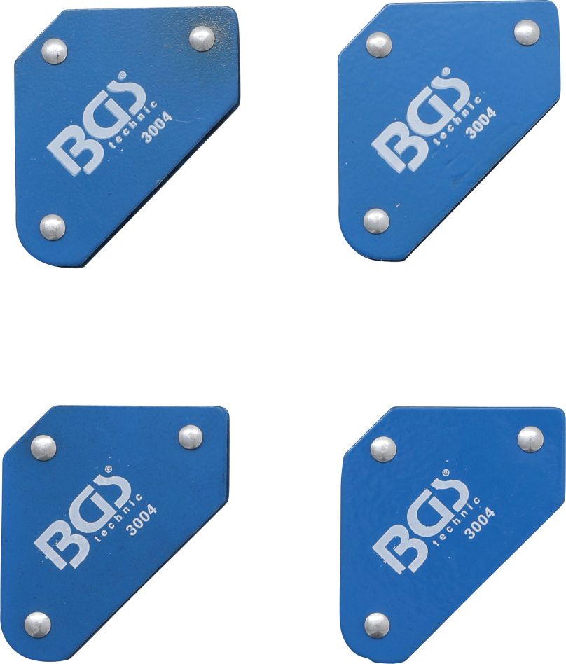 BGS 3004 Jeu de mini porte-aimants 45° - 90° - 135° 4 pièces
