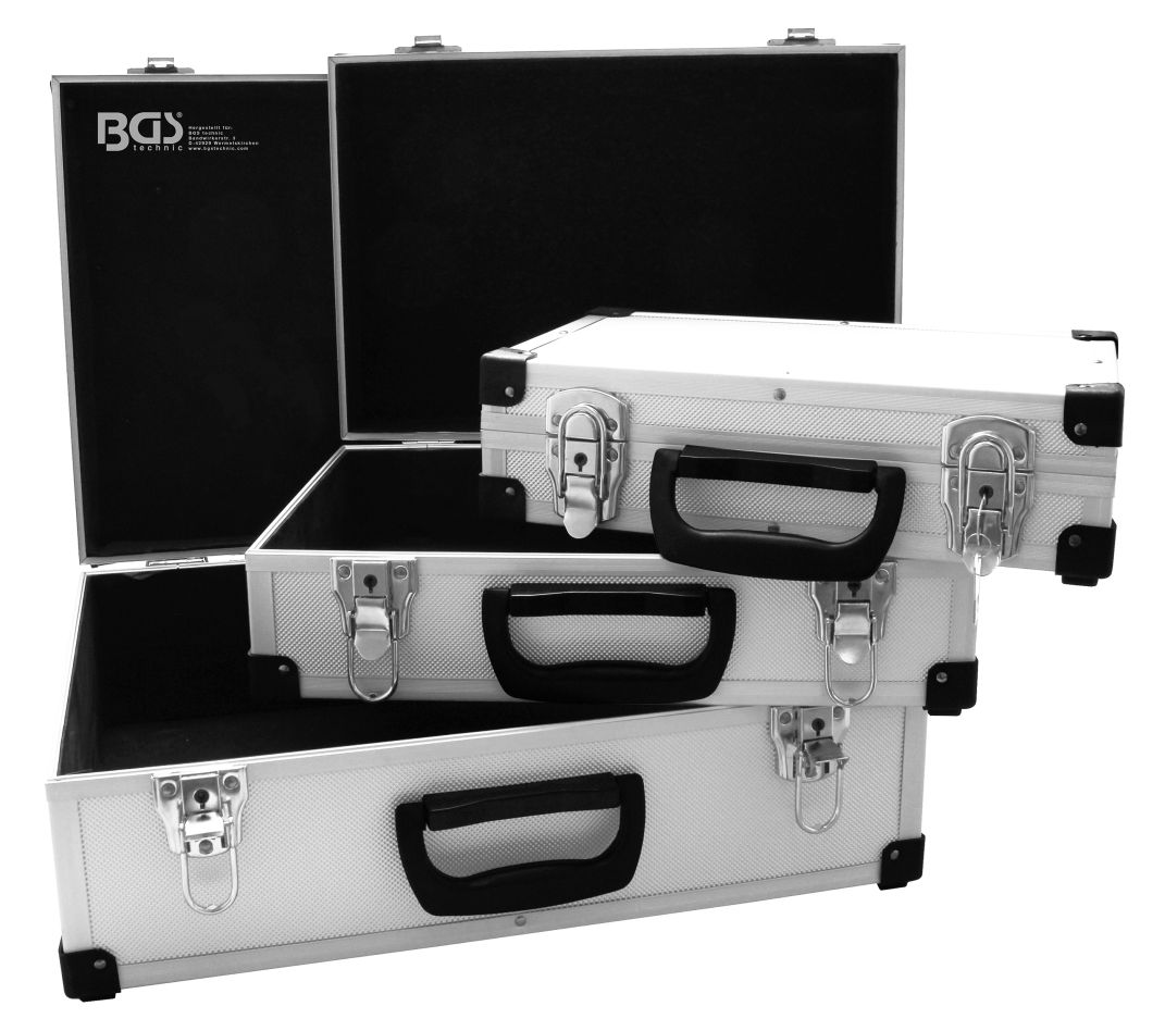 BGS 3307 Coffret en aluminium 3 pièces,