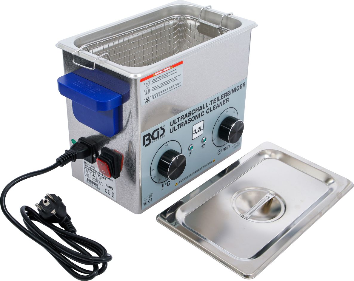 BGS 6879 Nettoyeur de pièces à ultrasons 3,2 l