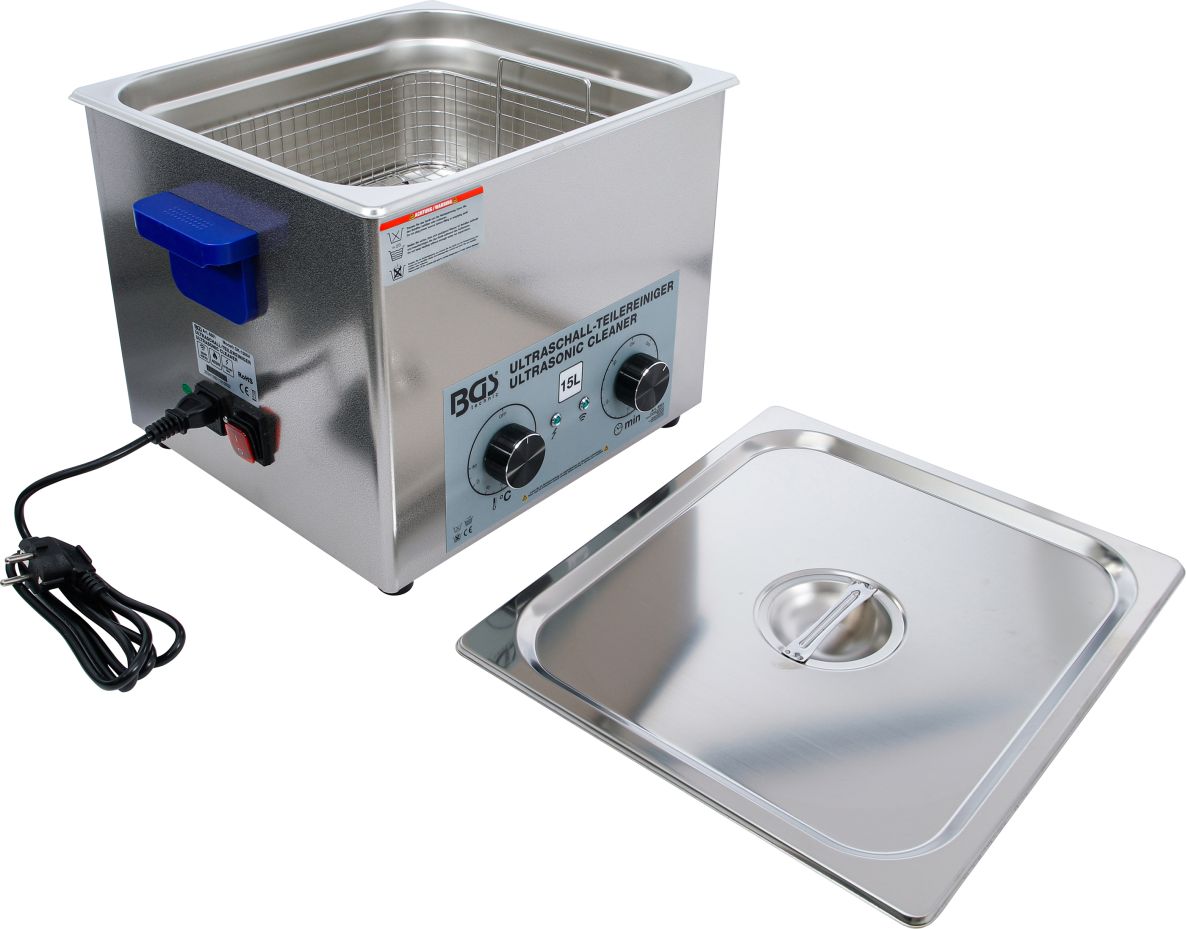BGS 6881 Nettoyeur de pièces par ultrasons 15 l