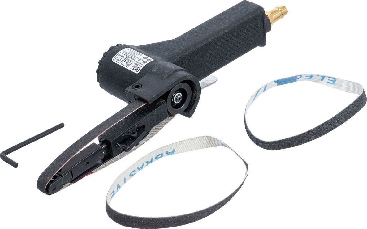 BGS 8853 Ponceuse à bande pneumatique pour bandes abrasives de 10 mm en boîte