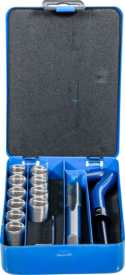 BGS 9432 Kit de réparation de filets M16 x 1,5 mm 12 pièces