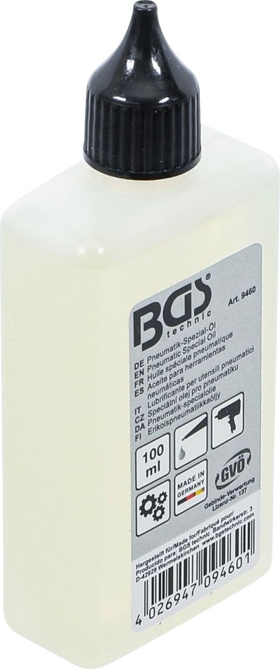BGS 9460 Huile spéciale pneumatique 100 ml