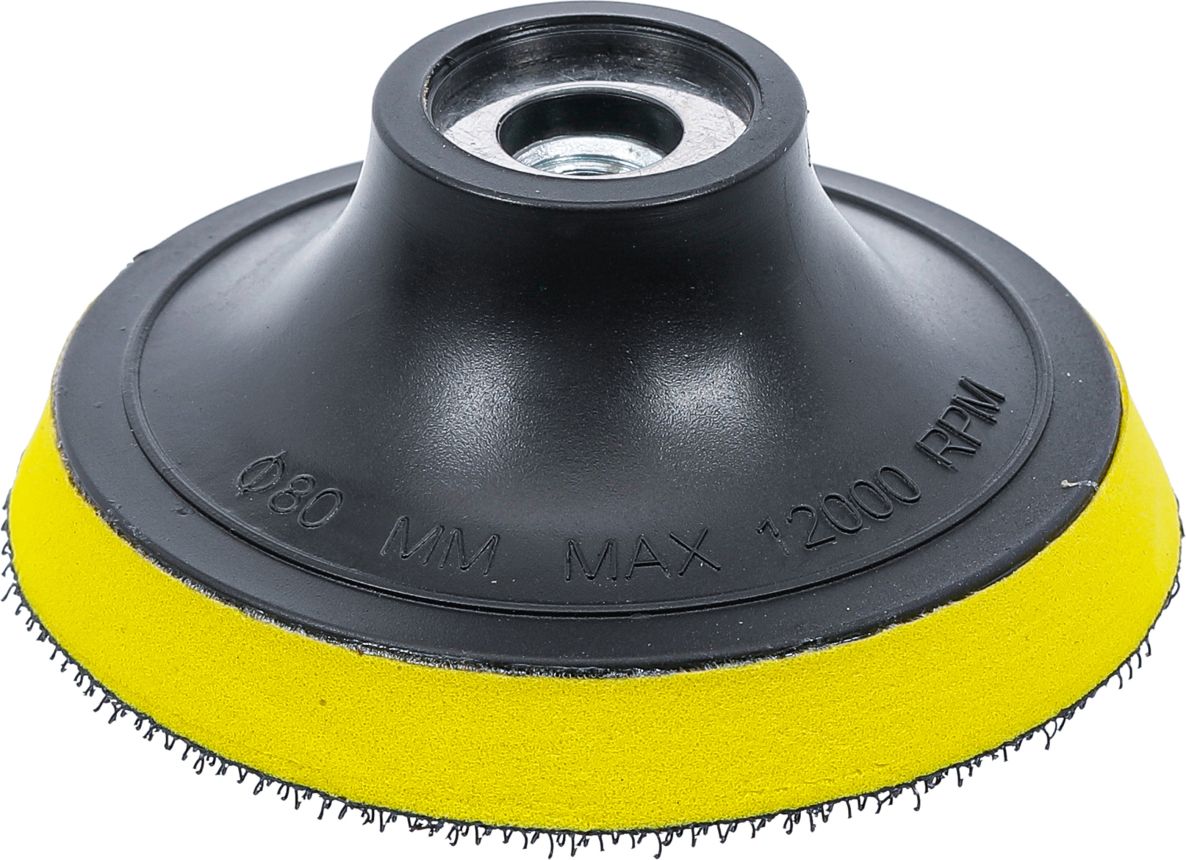 BGS 9259-5 Disque de support avec velcro Ø 80 mm pour BGS 9259