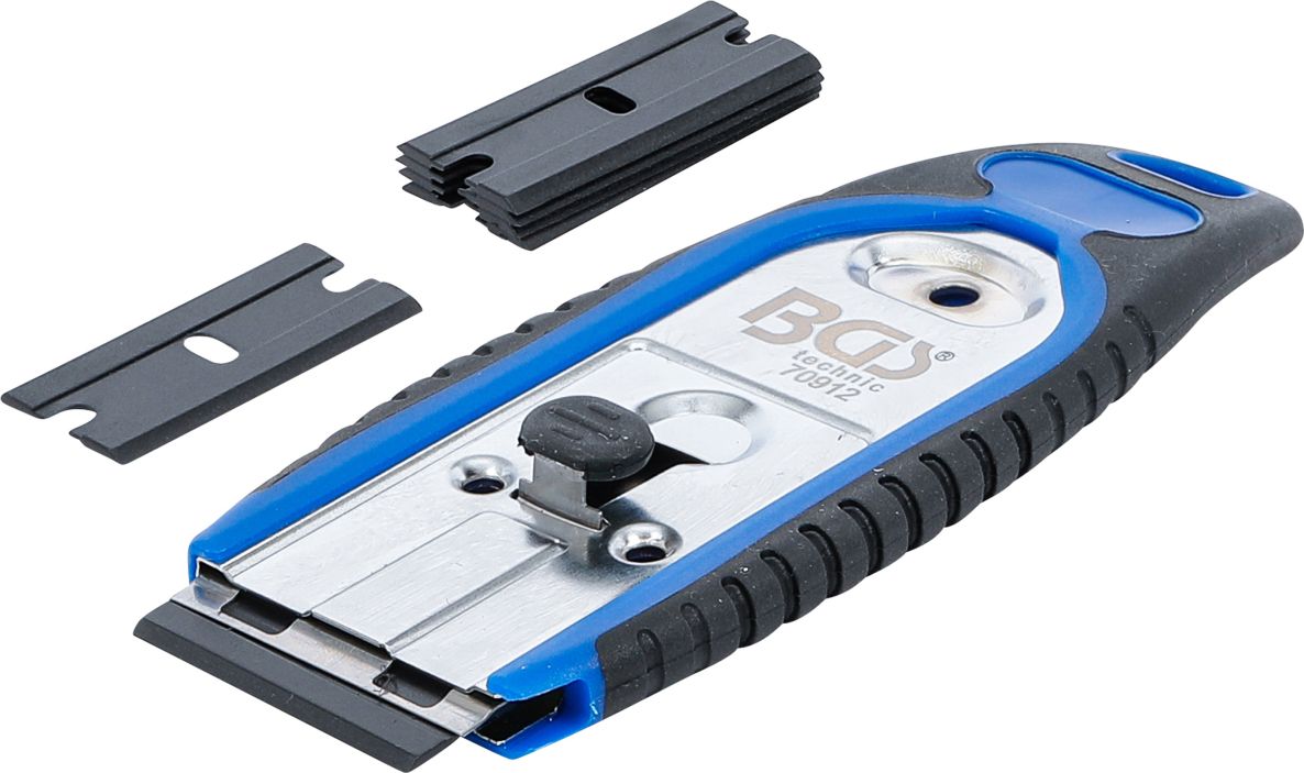 BGS 70912 Racleur de dalles 40 mm avec 6 lames de raclage en plastique