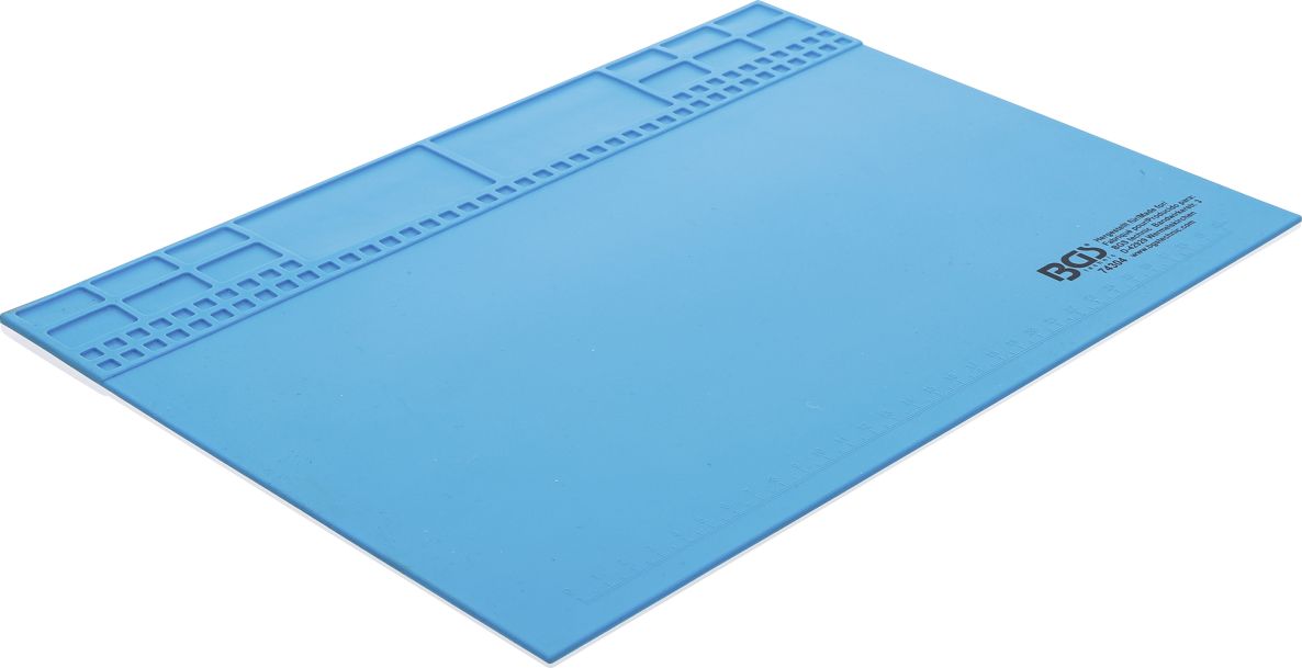 BGS 74304 Tapis de travail en silicone magnétique 350 x 245 x 3 mm
