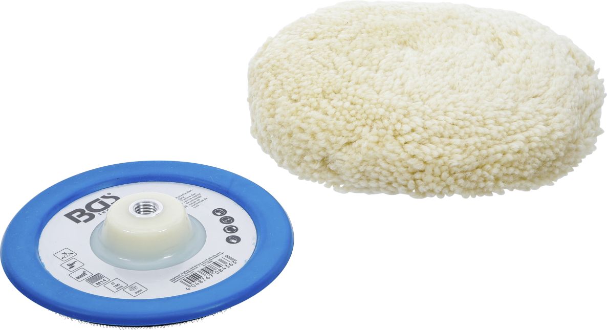 BGS 74480 Jeu de meules de polissage Ø 180 mm 2 pièces