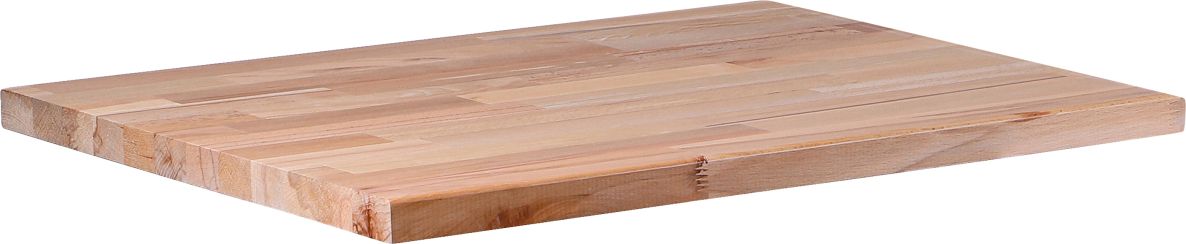 BGS 80209 Plan de travail en bois massif 650 x 550 x 30 mm