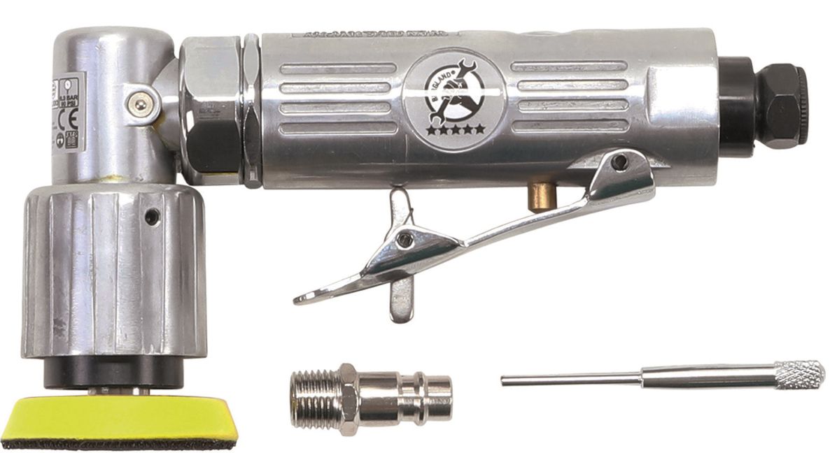 BGS Do It Yourself 9781 Ponceuse et polisseuse orbitale aléatoire pneumatique en coffret