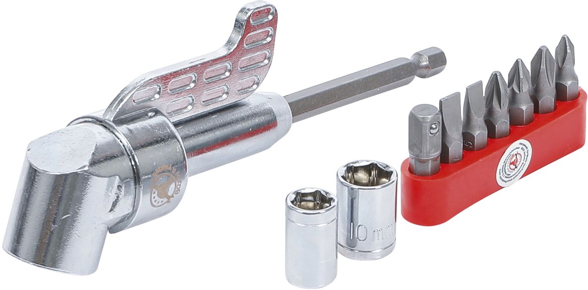 BGS Do It Yourself 20801 Embout pour vis d'angle pour perceuse 10 pièces