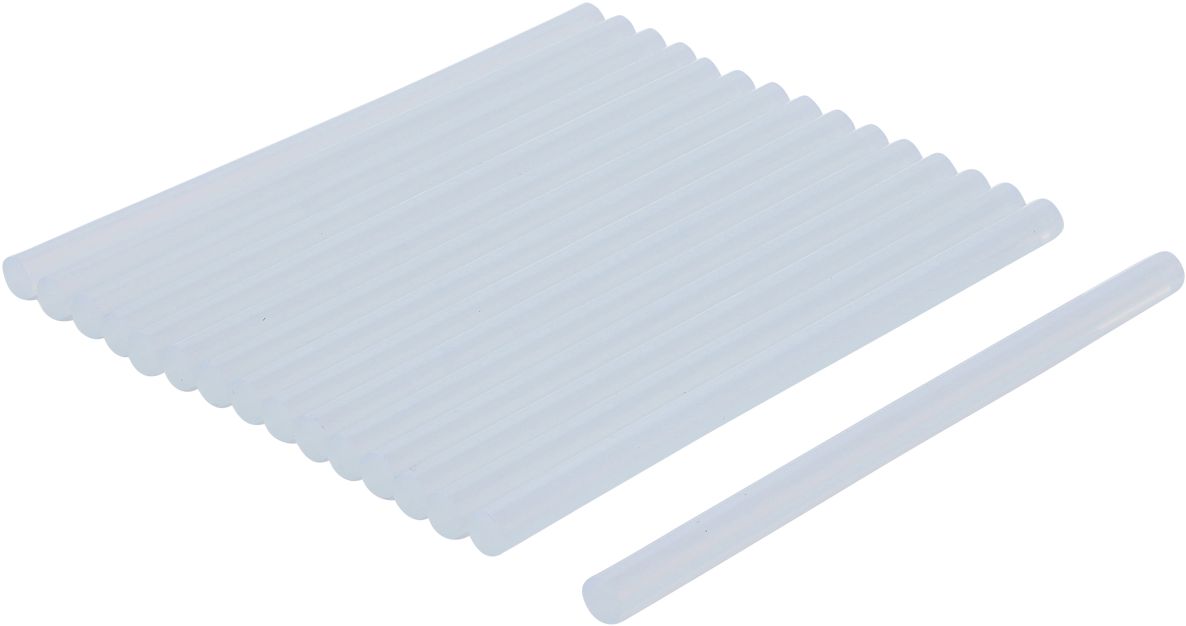 BGS Do It Yourself 80852 Cartouches de colle transparentes Ø 11 mm, 200 mm 16 pièces