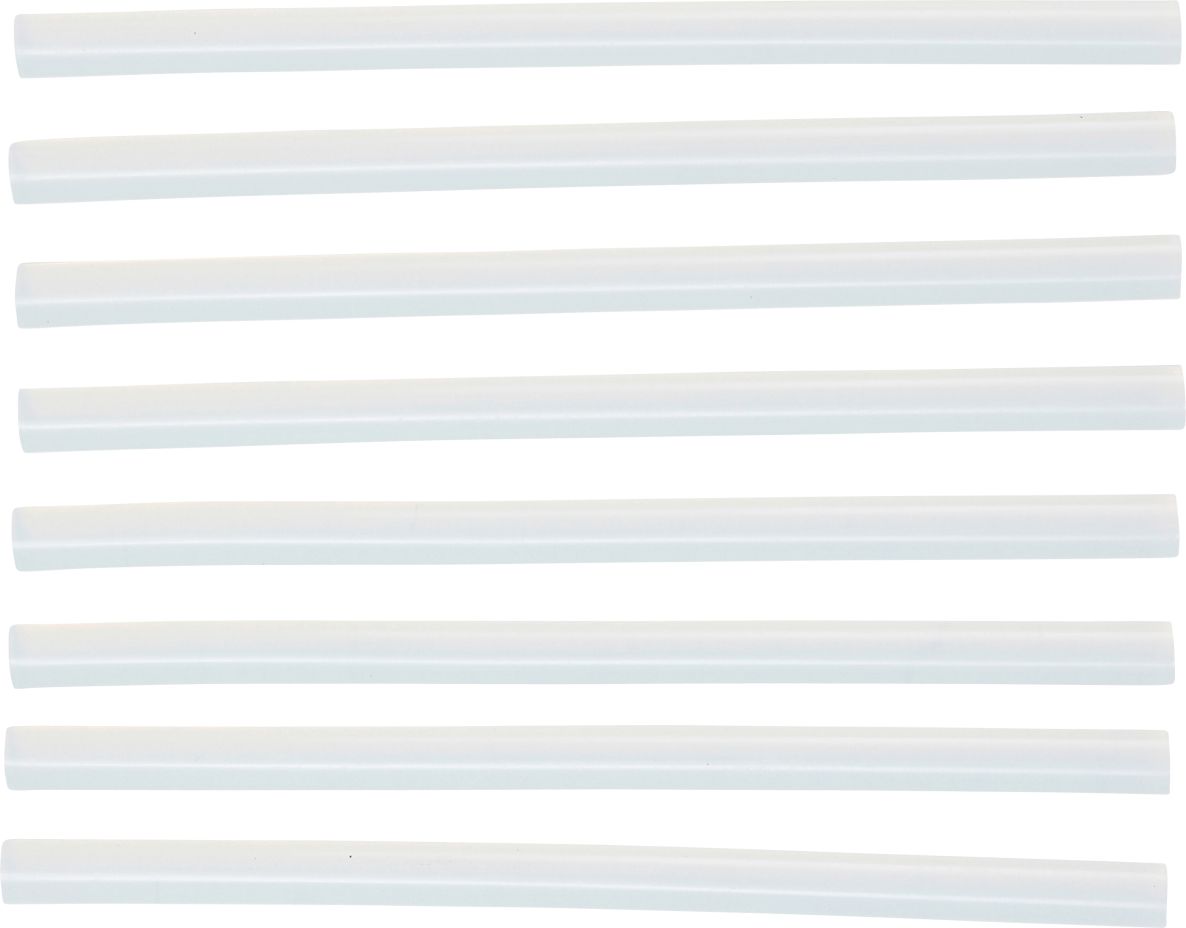 BGS Do It Yourself 80857 Cartouches de colle transparentes Ø 11 mm, 200 mm 8 pièces