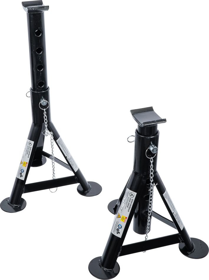 BGS Do It Yourself 93002 Support d'essieu capacité de charge 1500 kg / paire course 322 - 490 mm 1 paire