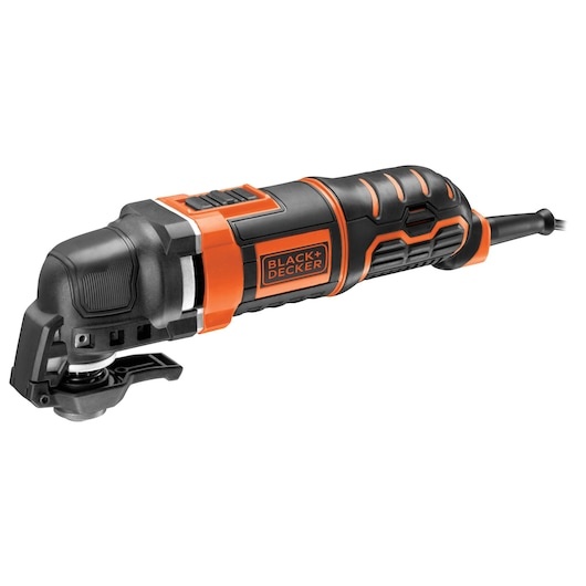Black & Decker MT300KA-QS Outil multifonction Osciling 300W avec accessoires dans une mallette