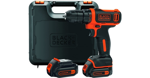 Black & Decker BDCDD12KB-QW Perceuse sans fil 10,8 volts 1,5 Ah Li-ion