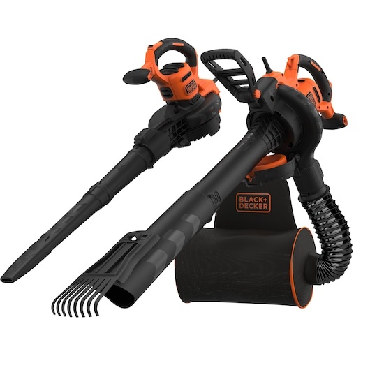 Black & Decker BEBLV301-QS Souffleur de feuilles 3000 Watt 3 en 1