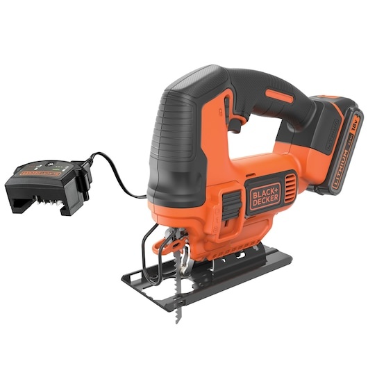 Black & Decker BDCJS18E1-QW Scie sauteuse 18V 2.5Ah avec chargeur rapide