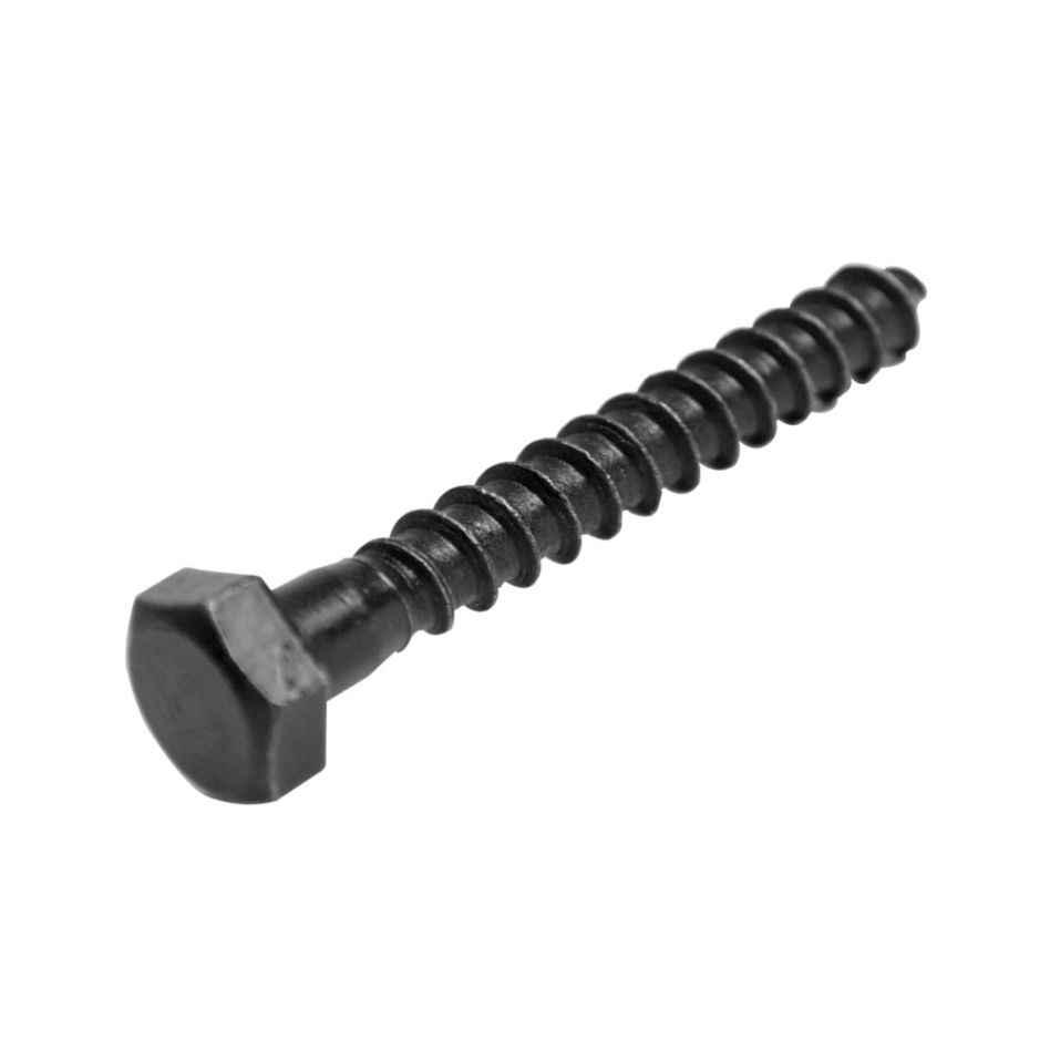 Blackline 6904.01.18040 Boulon fileté en bois HCP Noir 8 x 40 mm - 25 pièces